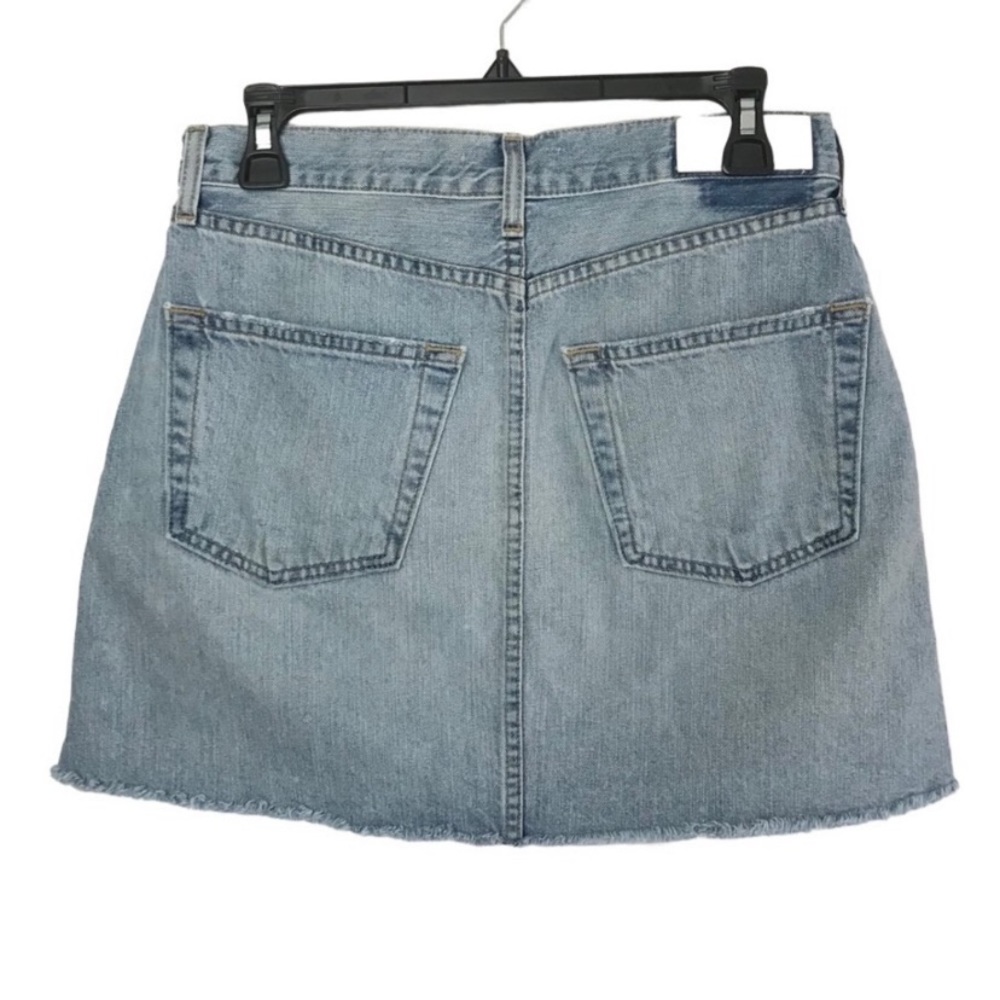 RE/DONE MINI skirt in ultra light sz28 - Picture 2 of 3